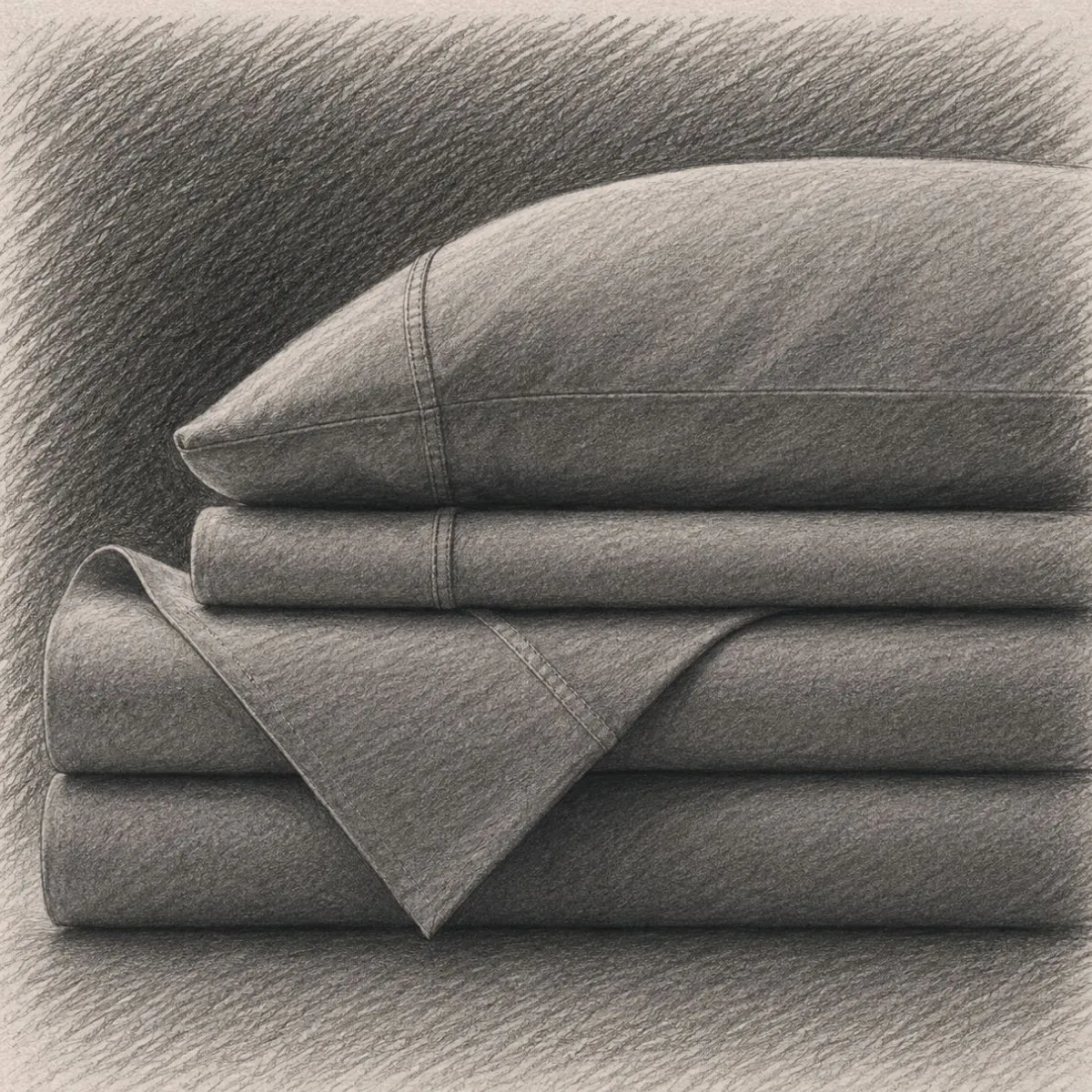 The Company Store Classic Easy-Care Jersey Knit Twin Bed Sheet (1 Set of 3 Pieces)