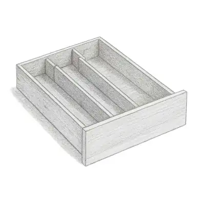 The Container Store Bamboo Drawer Organizers