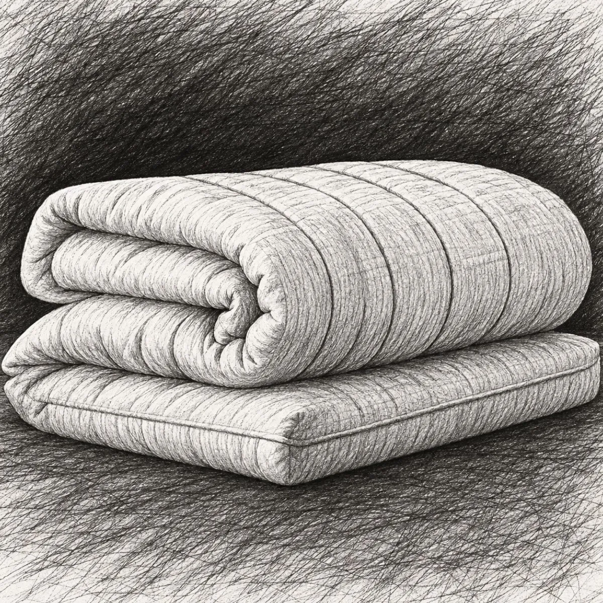 The Futon Shop Japanese Shikibuton Mattress (Queen Size)