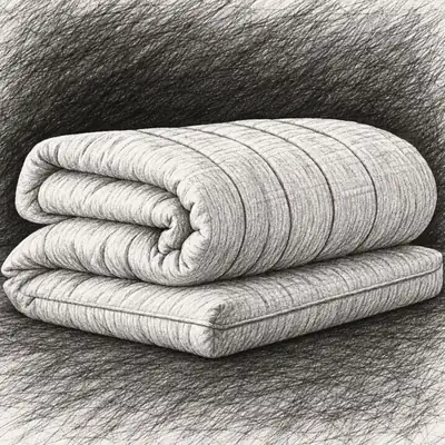 The Futon Shop Japanese Shikibuton Mattress (Queen Size)