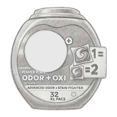 Tide Ultra OXI Power PODS Laundry Detergent (32 count)