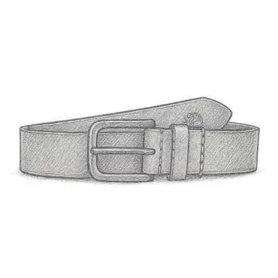Timberland Men's Classic Jean Brown Belt