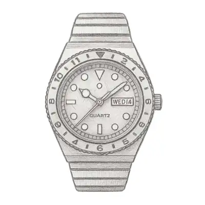 Timex Malibu 36mm Stainless Steel Expansion Band Watch