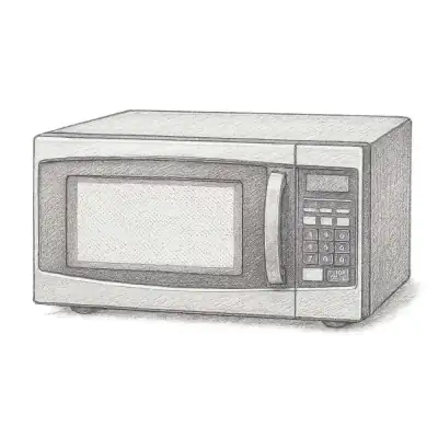 TOSHIBA Countertop Microwave Oven 1.2 Cu. Ft.