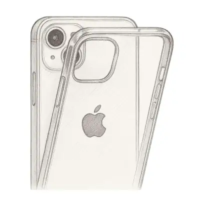 totallee Clear iPhone 15 Case