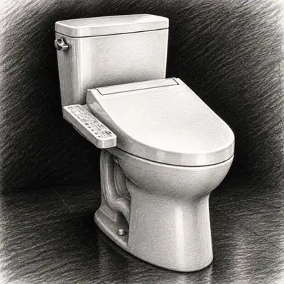 TOTO Drake® Elongated Two-Piece Toilet with Tornado Flush