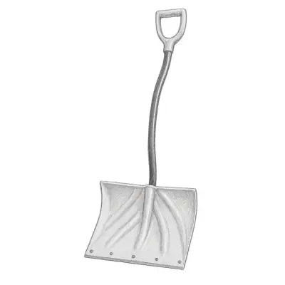 True Temper Pusher Poly Snow Shovel