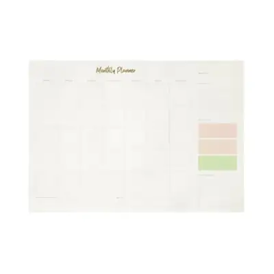 U Brands OC Brights Undated Desktop Calendar (17" x 12")