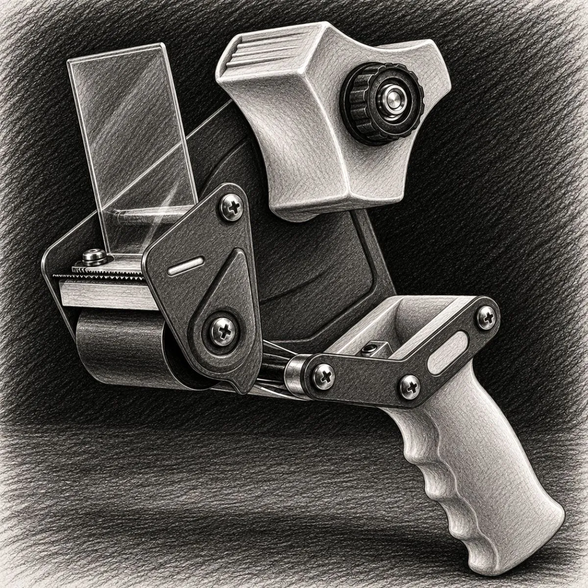 Uline Industrial Side Loader Tape Dispenser (3")