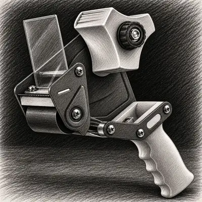 Uline Industrial Side Loader Tape Dispenser (3")