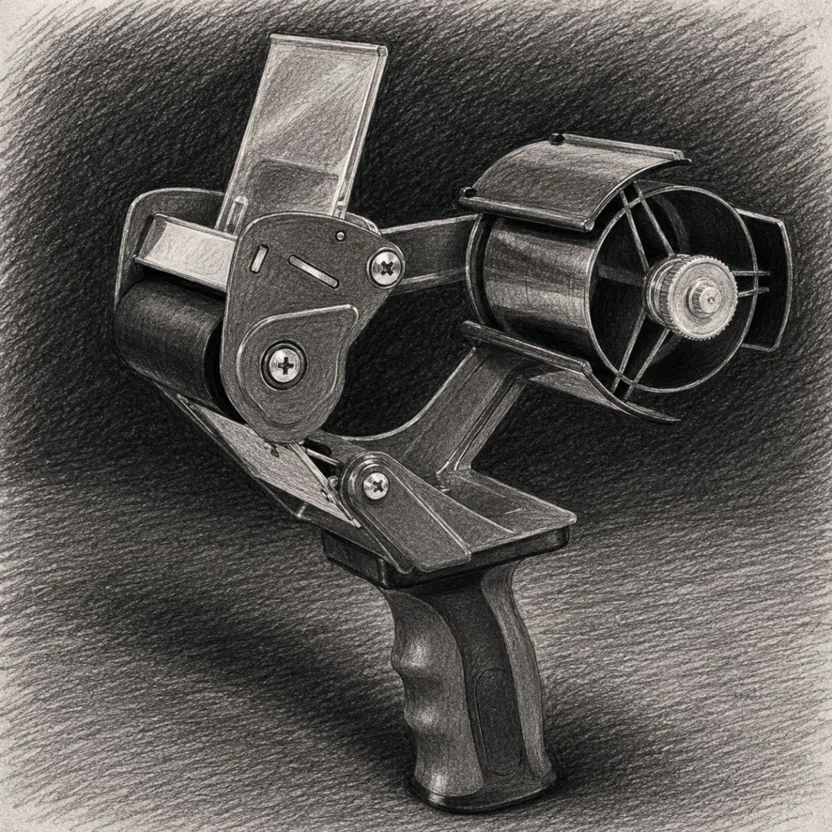 Uline Magnetic Tape Dispenser (3")