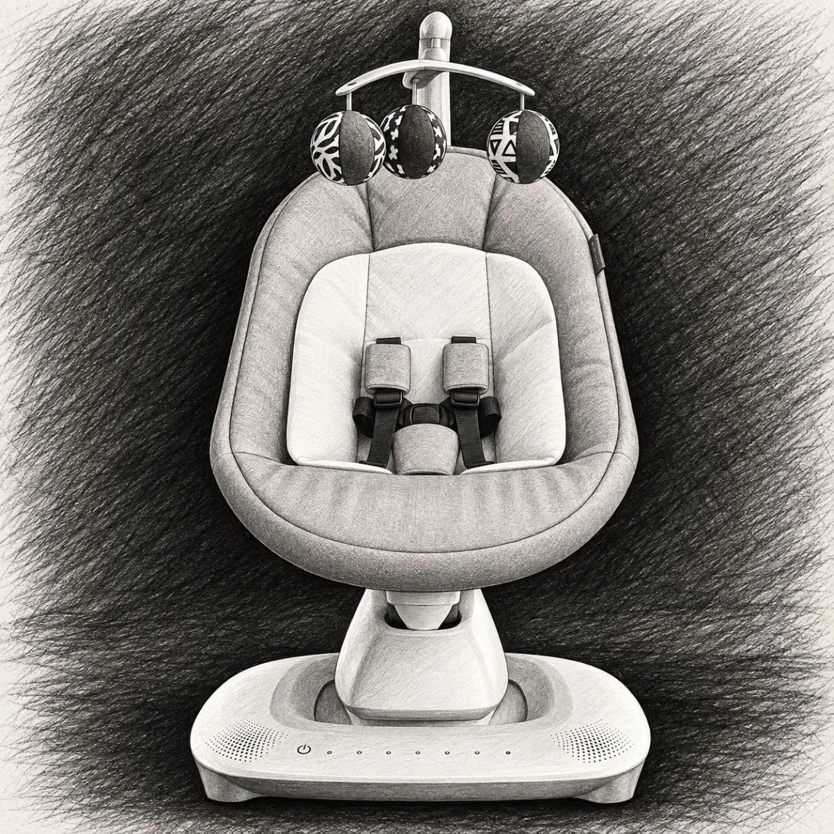 UPPAbaby mamaRoo Multi-motion Baby Swing