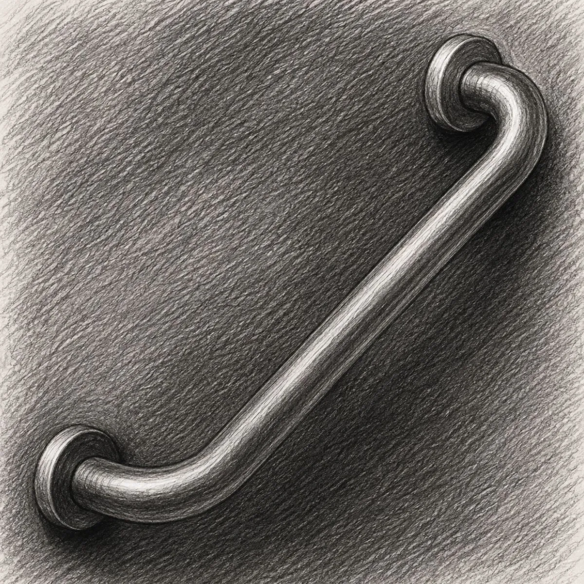 Vive Health Metal Grab Bar (12")