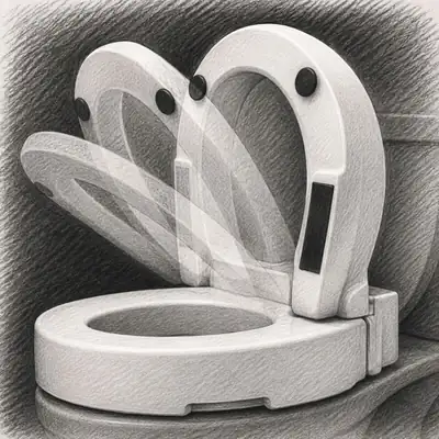 Vive Health Toilet Seat Riser (3.5")