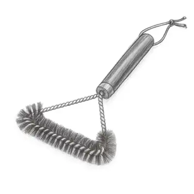 Weber Grill Brush 12” Three-Sided