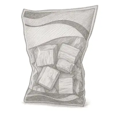 Weber Hickory Wood Chunks (350 cu. in.)