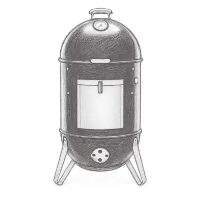 Weber Smokey Mountain Cooker Smoker 22"