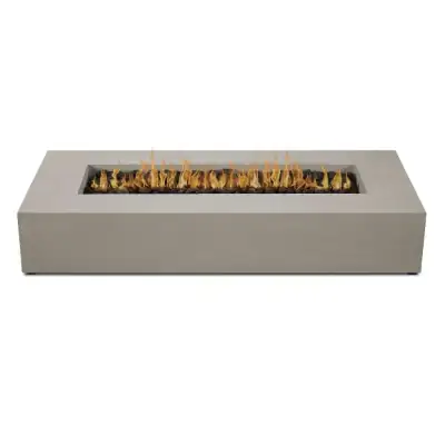 West Elm Rectangle Propane Fire Table (72")