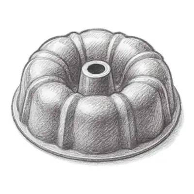 Wilton Premium Non-Stick 9.51" Fluted Tube Pan