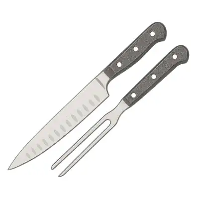 WÜSTHOF Classic 2-Piece Hollow Edge Carving Set