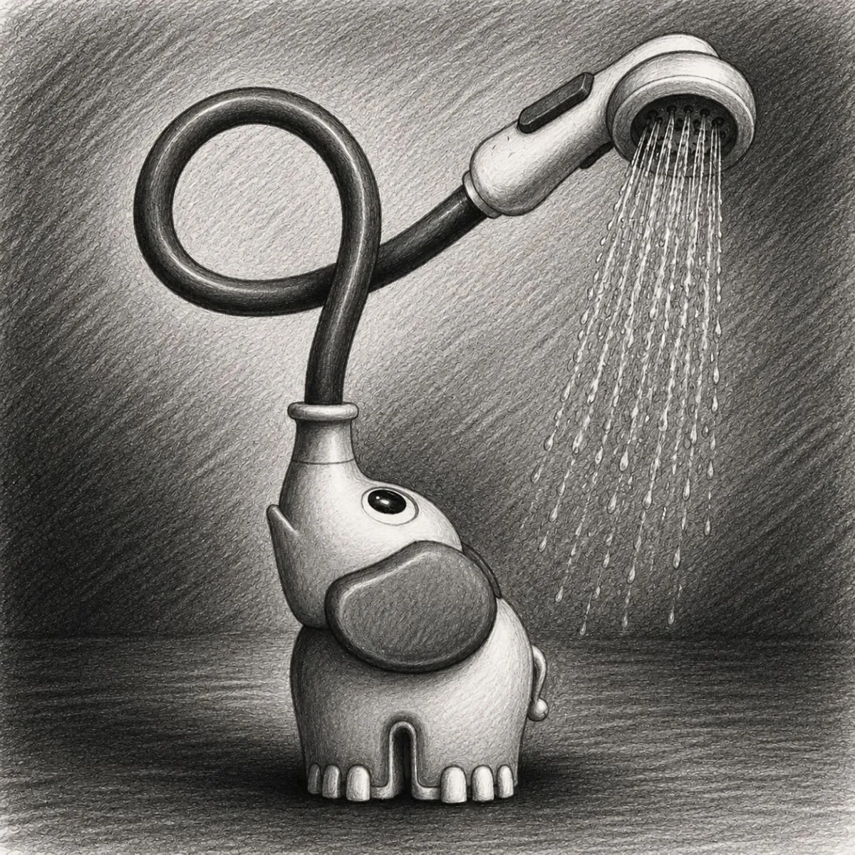 Yookidoo Elephant Baby Bath Shower Head