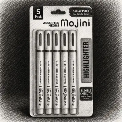 Zebra Mojini Highlighters (Pack of 5)
